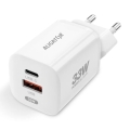 Aligator CHPD0020 - Ταχυφορτιστής GaN με Power Delivery 33W, USB-A + USB-C, λευκό