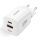 Aligator CHPD0020 - Ταχυφορτιστής GaN με Power Delivery 33W, USB-A + USB-C, λευκό