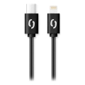 Aligator DATKP50 - Καλώδιο USB USB-C / Lightning, 30W Power Delivery, 1,5 m, μαύρο