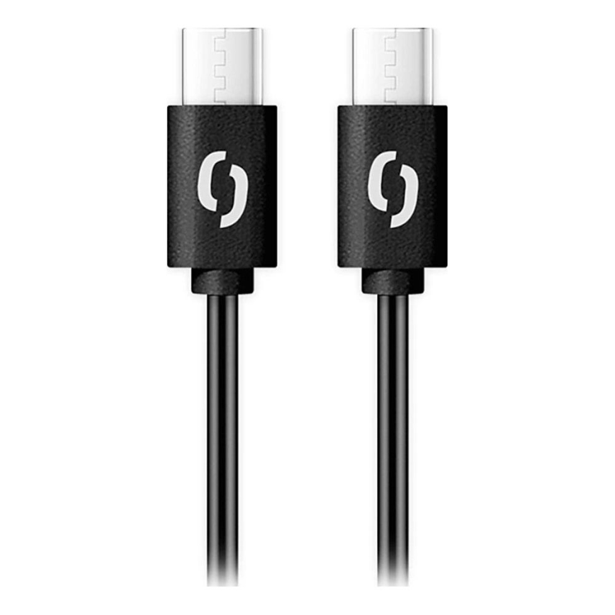 Aligator DATKP54 - Καλώδιο USB USB-C σε USB-C, 65W Power Delivery, 0,5 m, μαύρο