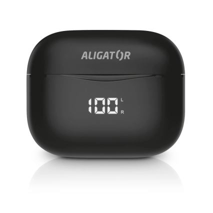 Aligator TWS06 - Ασύρματα ακουστικά Pods PRO 3 200 mAh + 2x 30 mAh μαύρα