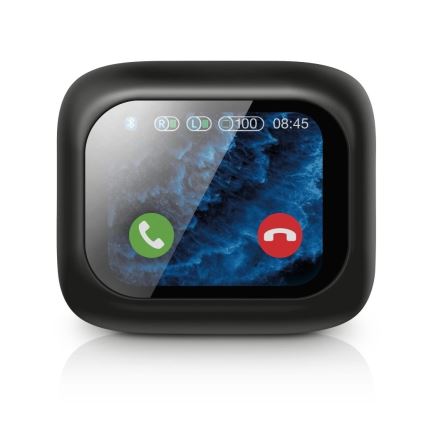 Aligator TWS07 - Ασύρματα ακουστικά Pods με οθόνη LCD + ANC, θήκη φόρτισης 400 mAh + ακουστικά 2x 40 mAh, IP30, μαύρο