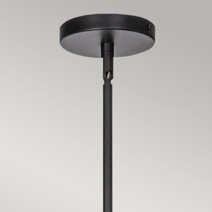 Alora Mood - Πολυέλαιος σε ράβδο DAPHNE 6xE14/40W/230V μαύρο/καφέ
