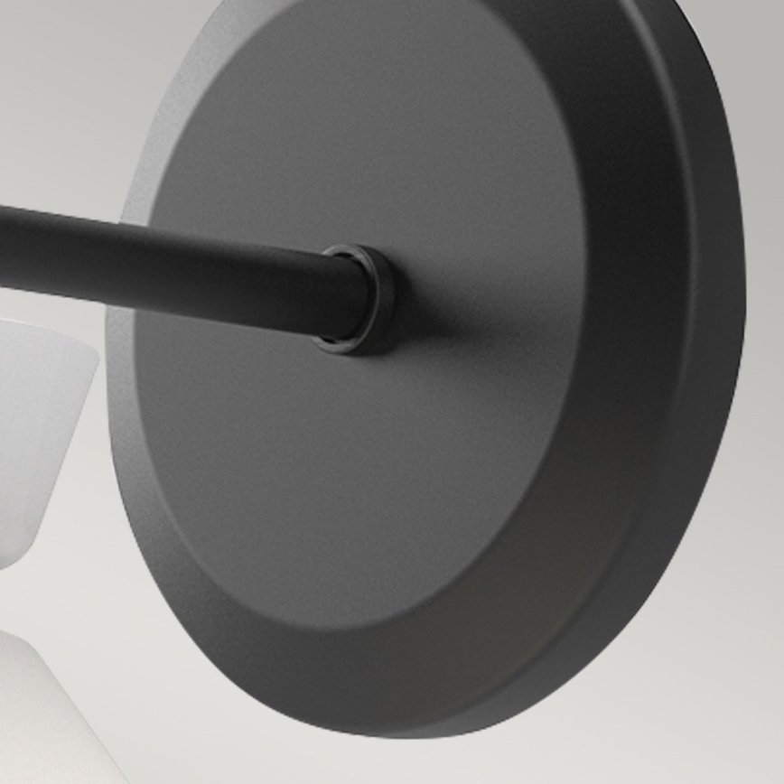 Alora Mood - Επιτοίχιο φωτιστικό HALSTON 1xE14/40W/230V μαύρο