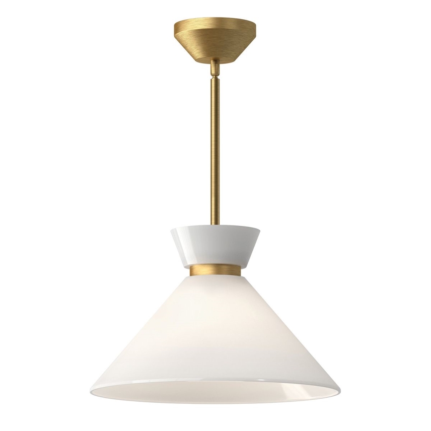 Alora Mood - Κρεμαστό φωτιστικό HALSTON σε ράβδο 1xE27/60W/230V, χρυσό