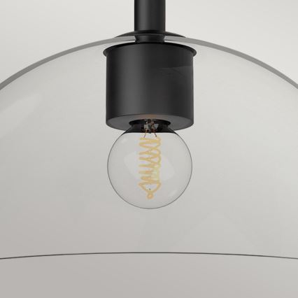 Alora Mood - Φωτιστικό οροφής JUDE 1xE27/60W/230V Ø 30,5 εκ. μαύρο