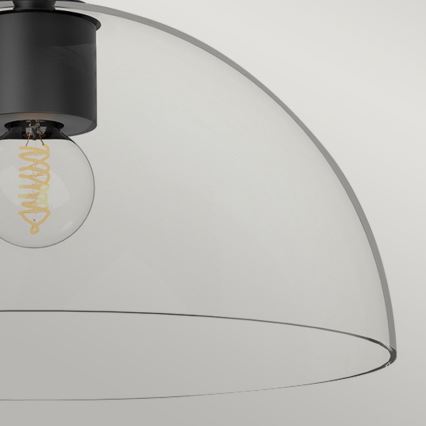 Alora Mood - Φωτιστικό οροφής JUDE 1xE27/60W/230V Ø 30,5 εκ. μαύρο