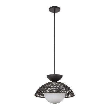 Alora Mood - Φωτιστικό οροφής σε ράβδο PERTH 1xE27/60W/230V Ø 37,5 εκ. μαύρο