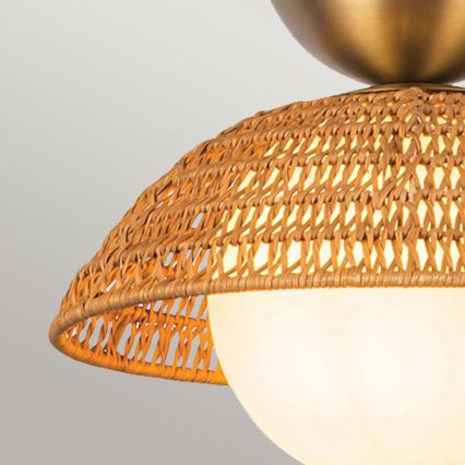 Alora Mood - Φωτιστικό οροφής σε ράβδο PERTH 1xE27/60W/230V Ø 37,5 cm χρυσό