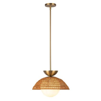 Alora Mood - Φωτιστικό οροφής σε ράβδο PERTH 1xE27/60W/230V Ø 37,5 cm χρυσό