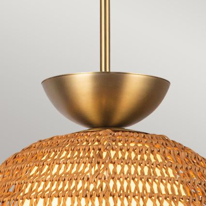 Alora Mood - Φωτιστικό οροφής σε ράβδο PERTH 1xE27/60W/230V Ø 37,5 cm χρυσό