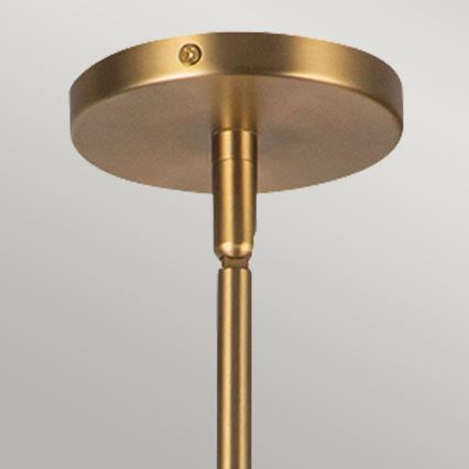 Alora Mood - Φωτιστικό οροφής σε ράβδο PERTH 1xE27/60W/230V Ø 37,5 cm χρυσό