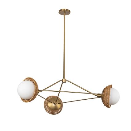Alora Mood - Φωτιστικό οροφής σε ράβδο PERTH 3xE14/40W/230V χρυσό