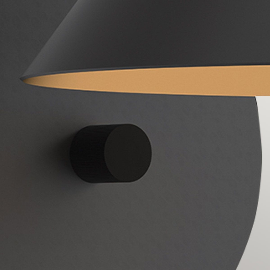 Alora Mood - Επιτοίχιο φωτιστικό REMYCK 1xE27/60W/230V μαύρο