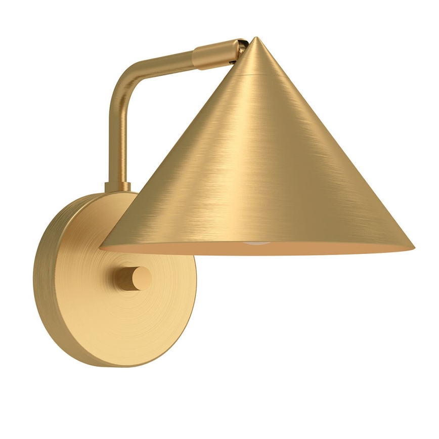Alora Mood - Επιτοίχιο φωτιστικό REMYCK 1xE27/60W/230V χρυσό