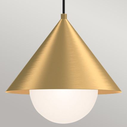 Alora Mood - Κρεμαστό φωτιστικό με καλώδιο REMYCK 1xE27/60W/230V Ø 34,3 εκ. χρυσό