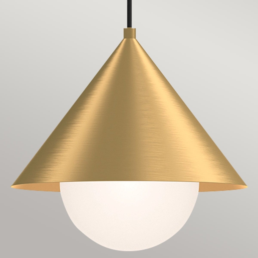 Alora Mood - Κρεμαστό φωτιστικό με καλώδιο REMYCK 1xE27/60W/230V Ø 34,3 εκ. χρυσό