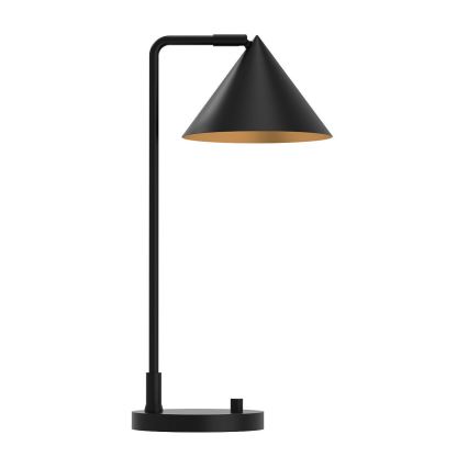 Alora Mood - Επιτραπέζιο φωτιστικό REMYCK 1xE27/60W/230V μαύρο