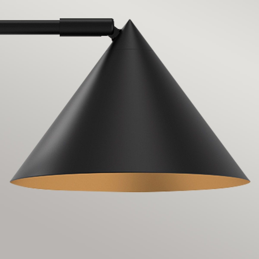 Alora Mood - Επιτραπέζιο φωτιστικό REMYCK 1xE27/60W/230V μαύρο