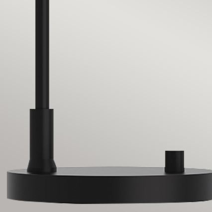 Alora Mood - Επιτραπέζιο φωτιστικό REMYCK 1xE27/60W/230V μαύρο