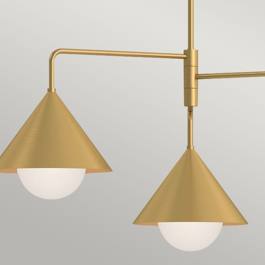 Alora Mood - Φωτιστικό οροφής σε ράβδο REMYCK 3xE27/60W/230V χρυσό