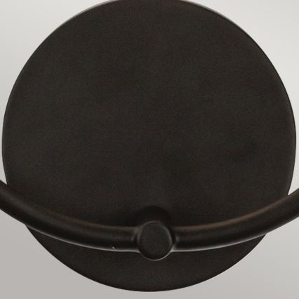 Alora Mood - Επιτοίχιο φωτιστικό SYLVIA 2xE14/40W/230V μαύρο