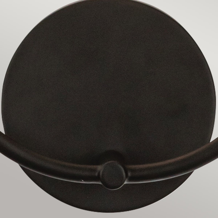 Alora Mood - Επιτοίχιο φωτιστικό SYLVIA 2xE14/40W/230V μαύρο