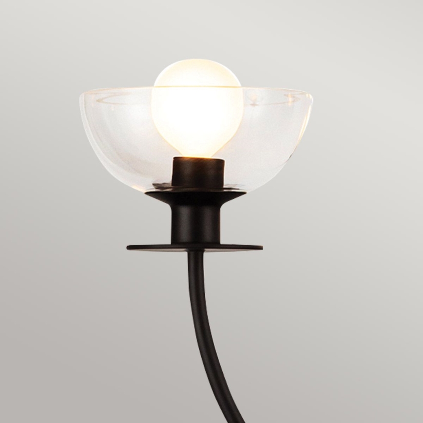 Alora Mood - Φωτιστικό οροφής σε ράβδο SYLVIA, 4xE14/40W/230V, μαύρο