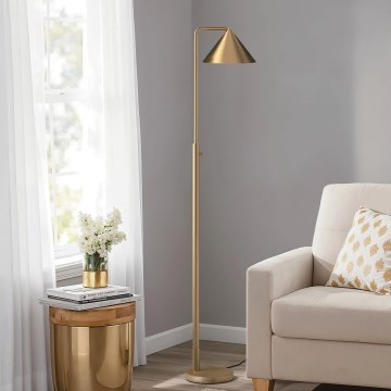 Alora Mood - Επιδαπέδιο φωτιστικό REMYCK 1xE27/60W/230V χρυσό
