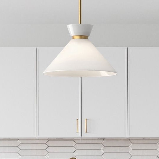 Alora Mood - Κρεμαστό φωτιστικό HALSTON σε ράβδο 1xE27/60W/230V, χρυσό