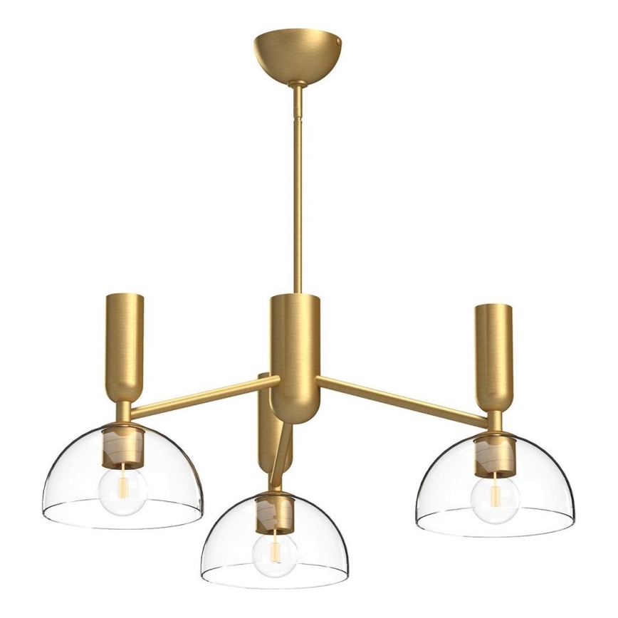 Alora Mood - Κρεμαστό φωτιστικό JUDE 3xE27/60W/230V διάμετρος 96,8 cm ορείχαλκος