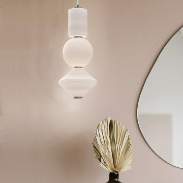 Alora Mood - Κρεμαστό φωτιστικό LED με καλώδιο BIJOU LED/20W/230V 3000K ματ χρώμιο