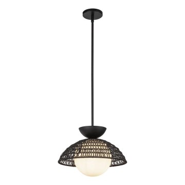 Alora Mood - Φωτιστικό οροφής σε ράβδο PERTH 1xE27/60W/230V Ø 37,5 εκ. μαύρο