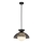Alora Mood - Φωτιστικό οροφής σε ράβδο PERTH 1xE27/60W/230V Ø 37,5 εκ. μαύρο