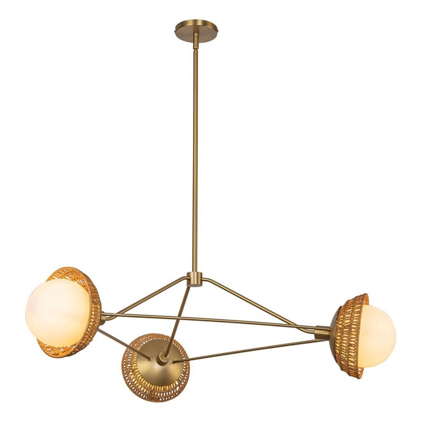Alora Mood - Φωτιστικό οροφής σε ράβδο PERTH 3xE14/40W/230V χρυσό