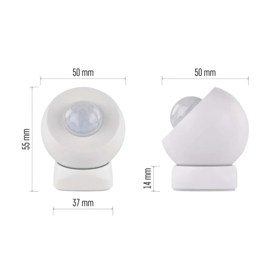 Αισθητήρας κίνησης GOSMART 1xCR123A
