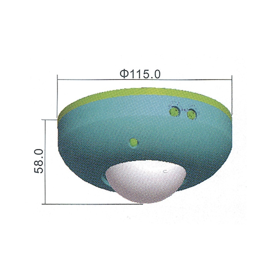 Αισθητήρας κίνησης PIR B 360° 1200W/230V λευκός