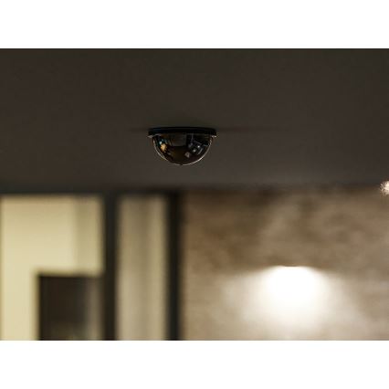 Αισθητήρας κίνησης και φωτεινότητας οροφής 360° 1200W/230V IP54 μαύρος