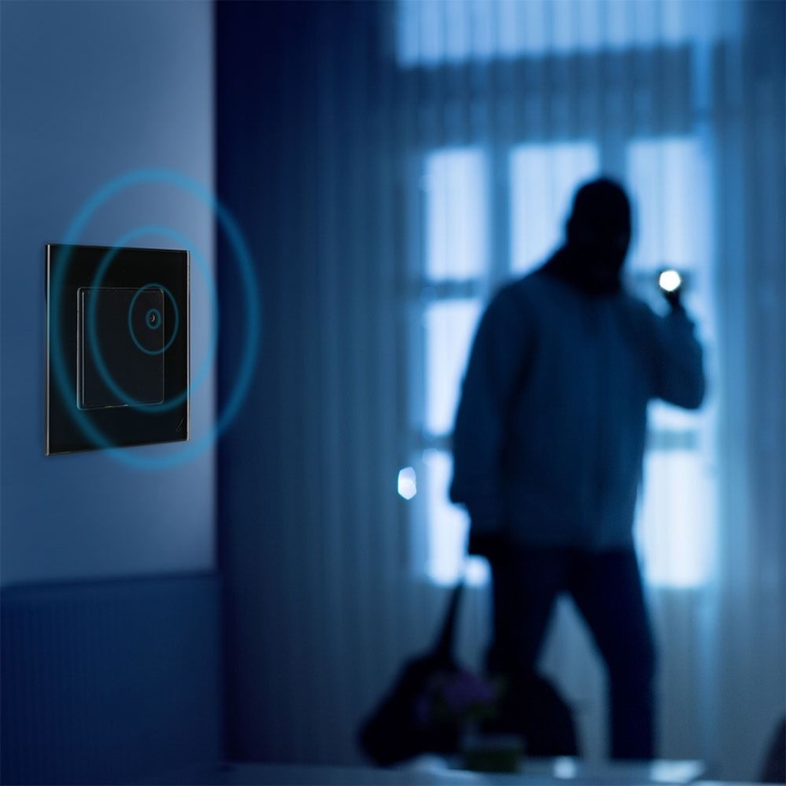 Αισθητήρας κίνησης μικροκυμάτων 180° 300W/230V μαύρο