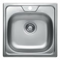ALVEUS 1074634 - Νεροχύτης κουζίνας ALLUX 48x48 cm ανοξείδωτος/σατινέ