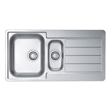ALVEUS 1082440 - Νεροχύτης κουζίνας LINE 98x50 εκ. ματ ατσάλι/σατινέ