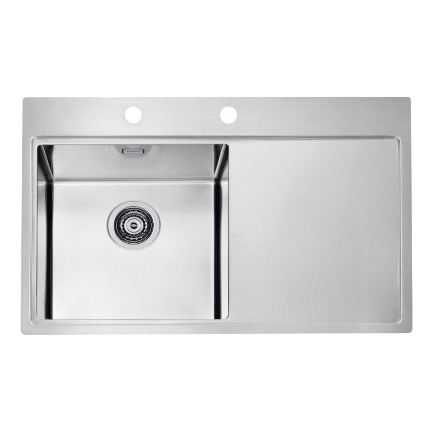 ALVEUS 1103610 - Νεροχύτης κουζίνας PURE 79x52,5 cm σατινέ, αριστερός
