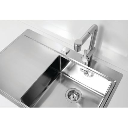 ALVEUS 1103651 - Νεροχύτης κουζίνας PURE 79x52,5 cm σατινέ, δεξιός