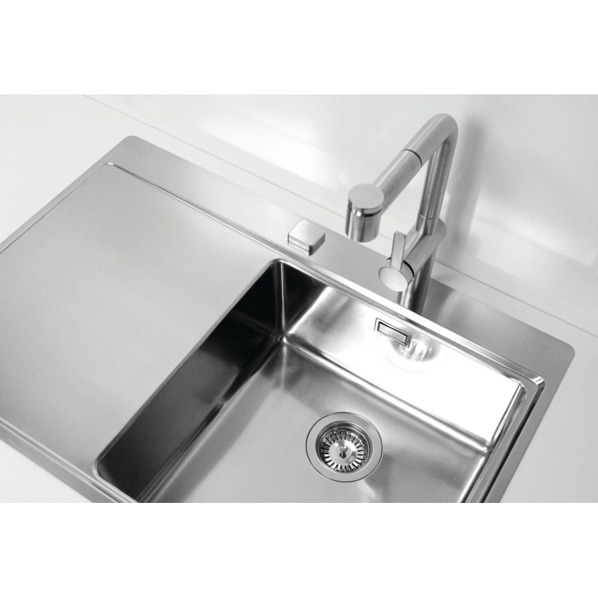 ALVEUS 1103651 - Νεροχύτης κουζίνας PURE 79x52,5 cm σατινέ, δεξιός