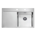 ALVEUS 1103651 - Νεροχύτης κουζίνας PURE 79x52,5 cm σατινέ, δεξιός