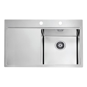 ALVEUS 1103651 - Νεροχύτης κουζίνας PURE 79x52,5 cm σατινέ, δεξιός