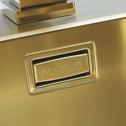 ALVEUS 1106867 - Νεροχύτης κουζίνας PURE 52,5x51,5 cm monarch gold