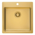 ALVEUS 1107052 - Νεροχύτης κουζίνας PURE 52,5x51,5 cm ανοξείδωτο ατσάλι/μπρονζέ