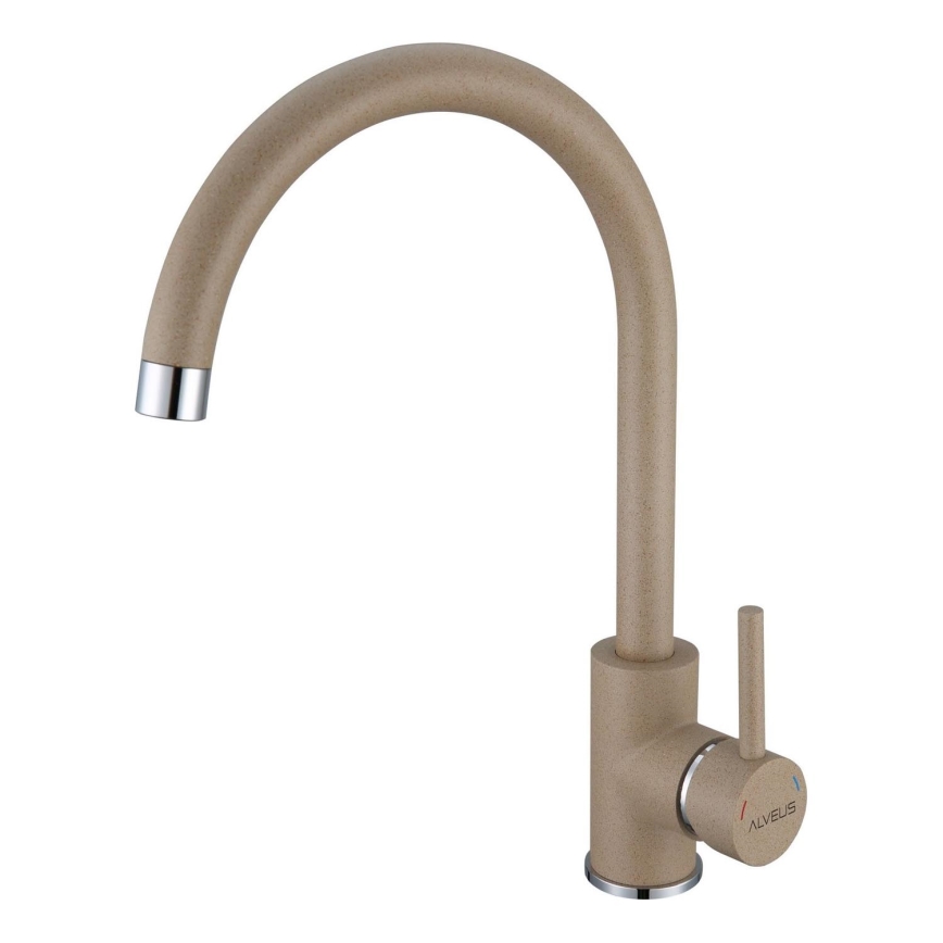 ALVEUS 1129036 - Μπαταρία κουζίνας ROXA 35,1 cm γρανίτης/μπεζ