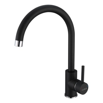 ALVEUS 1129039 - Μπαταρία κουζίνας ROXA 35,1 cm γρανίτης/μαύρο